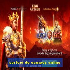 sorteio de equipes online